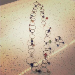 Beautiful custom metal necklace
